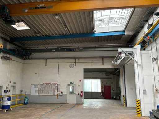 2002 PODNOŚNIK NA LINIE STALOWE ABUS 3,2 T0 GM 1032 H6 Dźwig Powietrzny