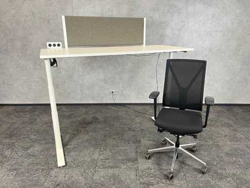 Markant/ Girsberger - electric sit/stand workstation 180x80