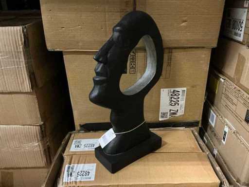 Lot Coco Maison Ayani Figurine H41cm schwarz (16x)