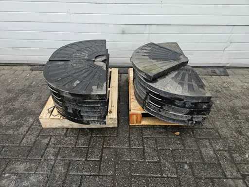 Suporturi pentru baza umbrelei (23x)