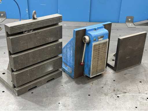   Angle de serrage du poteau