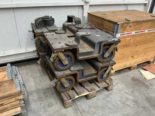 Heavy duty transport trolley (4x)