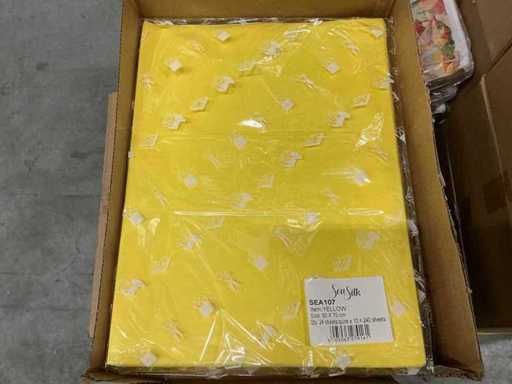 Lot SeaSilk SEA107 Gelb 50x75 cm (8400x)