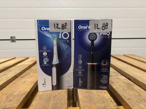 Oral-b - Braun - szczoteczka do zębów - pielęgnacja jamy ustnej (2x)
