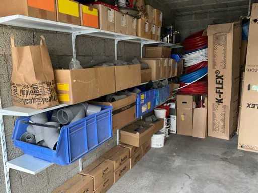 Charge von PVC-Reduzierern, Wasserrohr- und Heizrohrdämmung