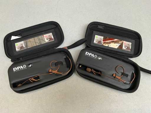 DPA 4166 Omni Casque bi-oreille (2x)