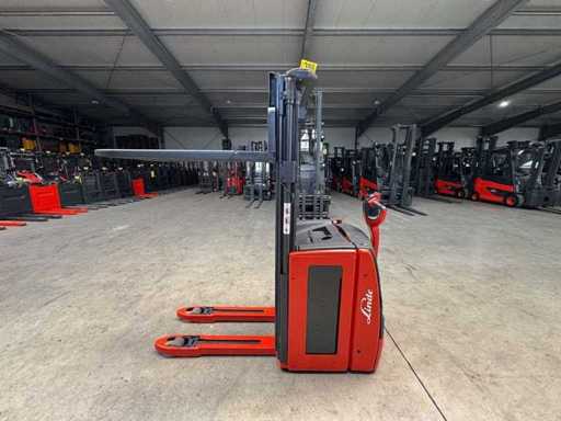 Servicio 2019 + UVV 06/2027 Linde L16i 1.600 kg Dúplex Plataforma de Escala 284 cm Apilador de Trasteros 4.177 horas