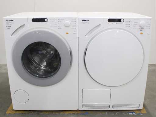 Miele V 1814 SoftCare System Washing Machine & Miele T 7748 C SoftCare System Tumble Dryer