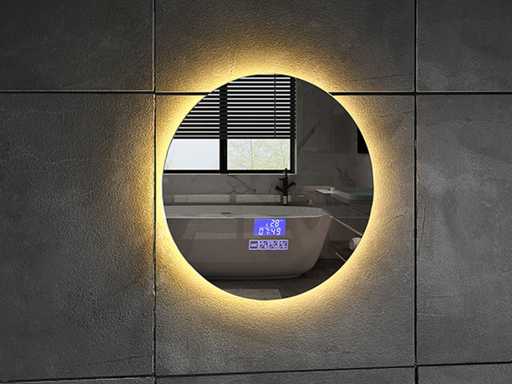 Mawialux led spiegel 50cm met bluetooth