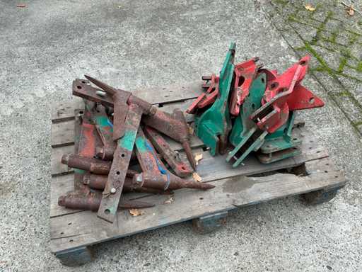 Keverneland - Charrue réversible 4 ciseaux - Charrue enterrée