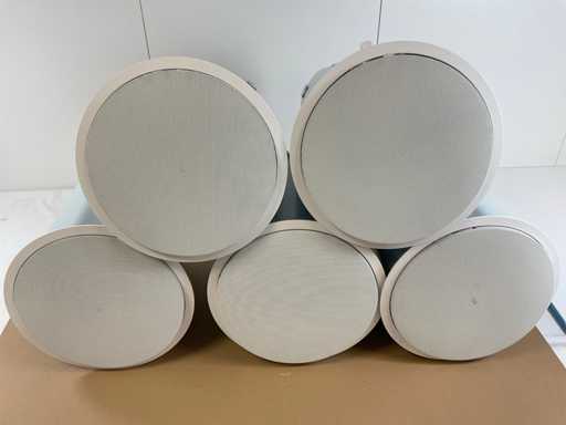 (CONTROL 47HC) 6,5” 2-Way Coaxial High Quality Ceiling LoudSpeakers (5x)