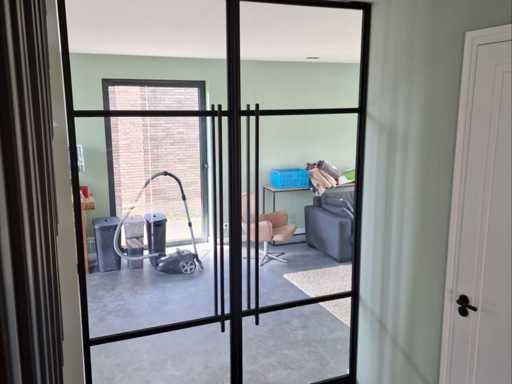 2025 Stalen dubbele deuren, Taats deuren (101x231cm)