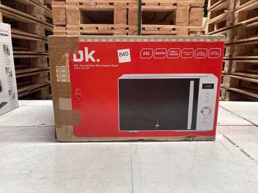 OMWC 2324 DW, microonde (900 watt, funzione griglia, funzione aria calda)