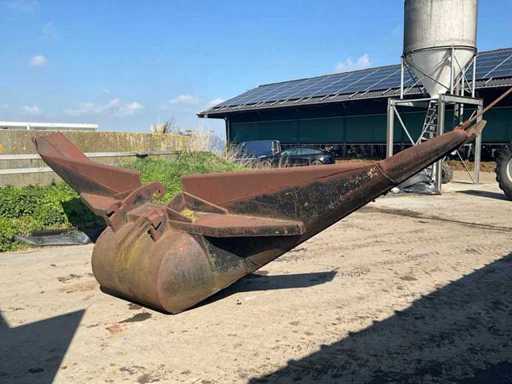 Găleată CW30 cu găleată în V pentru șanț / găleată excavator