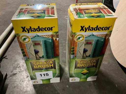 Xyladecor 2-w-1 Spryskiwacz i pędzel do farb (2x)