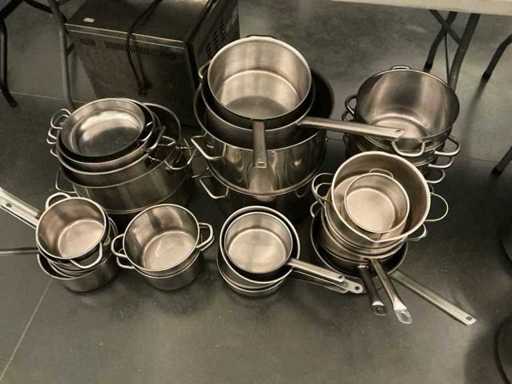 Lot of pots and pans
