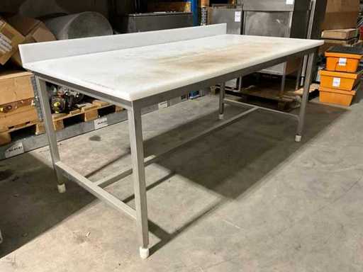 Large Stainless Steel Cutting Table