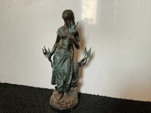 (Auguste Moreau) Brons beeld