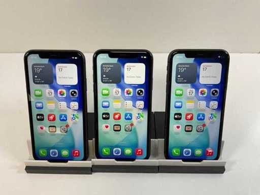 Apple iPhone 11 - 64GB - Schwarz (3x)