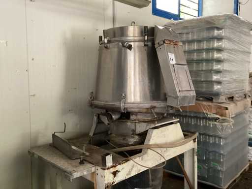 FBR Vertikale Durchführmaschine aus Edelstahl