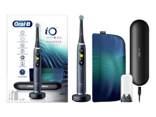 Oral-B iO9 - Elektrische Tandenborstel - Black Onyx Special Edition