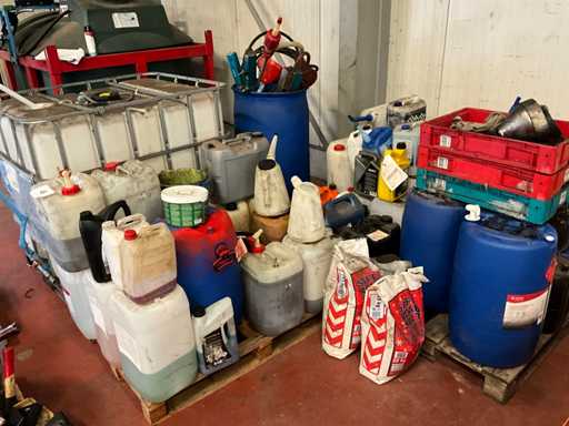 IBC container, pompen en jerrycans
