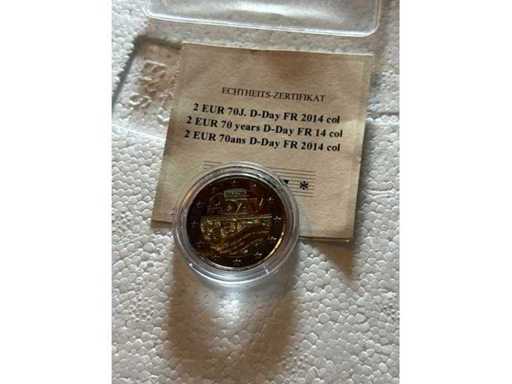 2€ D.Day Frankrijk 2014