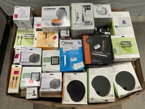 Marchandises de retour de palettes