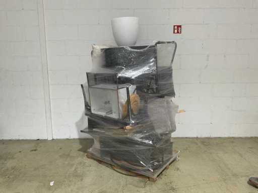 Mărfuri de returnare pe paleți