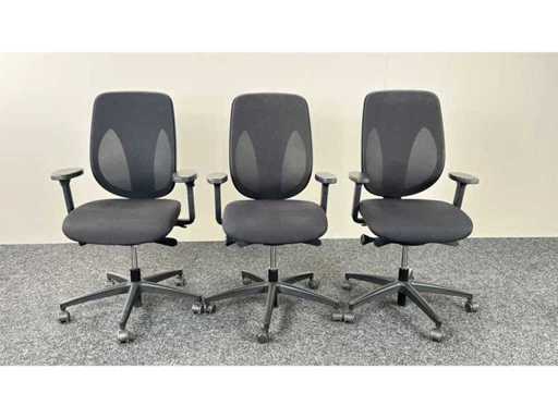 Giroflex - 353 - Chaise de bureau (3x)