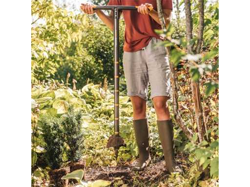 Fiskars QuikDrill™ auger with blades Ø15 cm hollowed holes (x2)