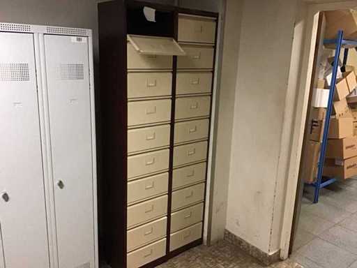 Lockerkast voor schoenen (2x)