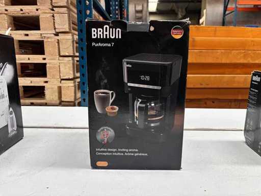 Cafetière Braun PurAroma 7 filtres (KF 7020)