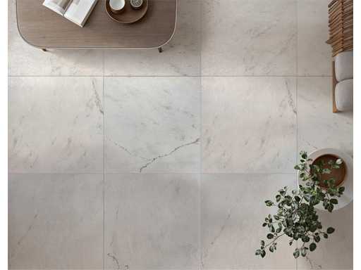 Sphinx Marbles White Matte Floor Tile 60x60 cm 36.72 m²