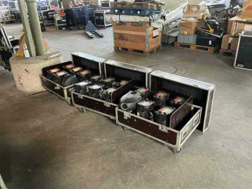 Martin CX-2 Par Spotlight în carcasă (18x)