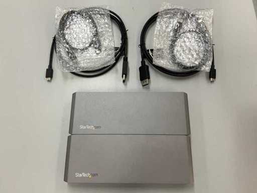 Stacja dokująca StarTech TB3DKDPMAWUE Thunderbolt 3 Dual 4K (2x)