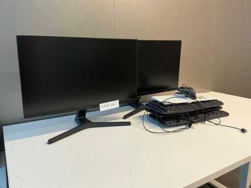 Samsung S24r356fzu Monitor (2x)