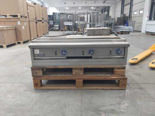 Rosinox - PCR56E1/3-M - Vlakke plancha 2/3 glad + 1/3 gegroefd