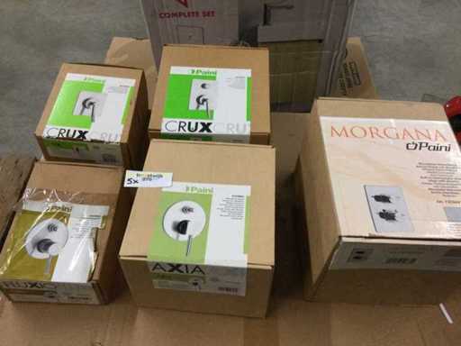 Paini - 5x robinets de douche intégrés