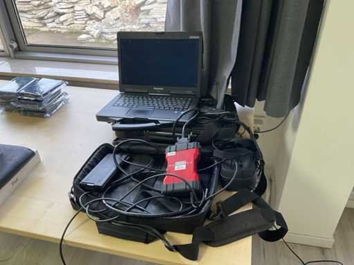 Bosch MTS 6516 VCI diagnosis with computer