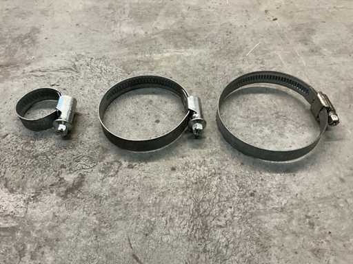 Charge von Norma/nackte Schlauchklemmen