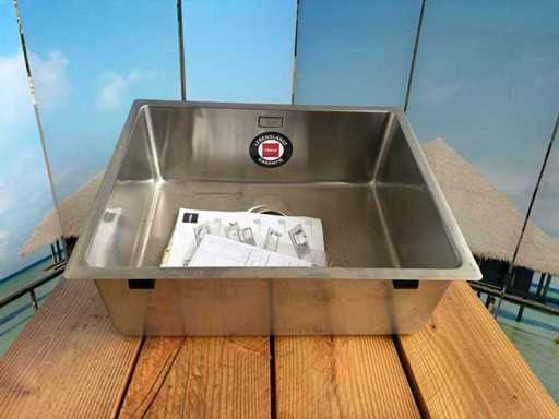 Teka Stainless Steel Inset Sink, 1 miska, z podkładkami, powrót
