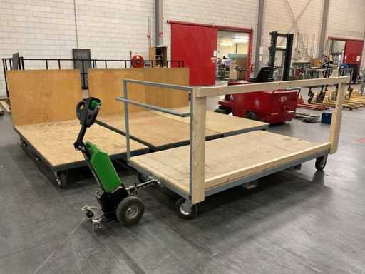 Platform trolley (4x)