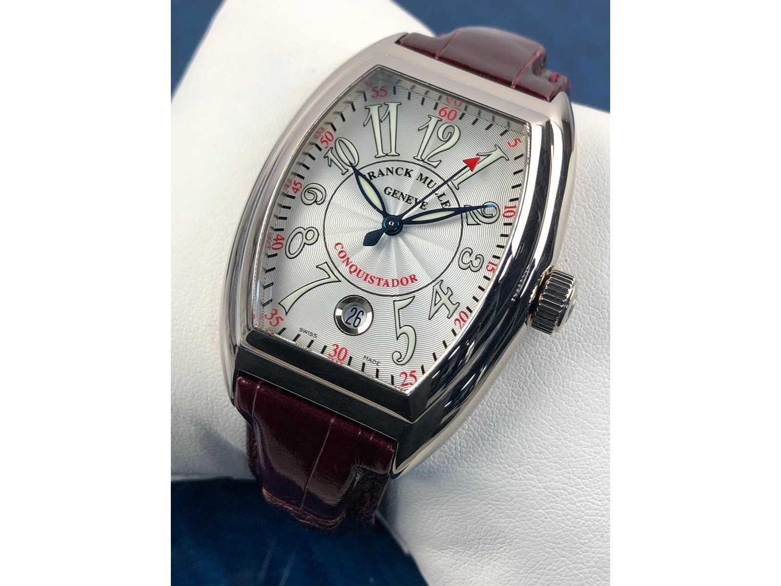 Franck Muller Conquistador Automatic 18K WG 8005SC Troostwijk