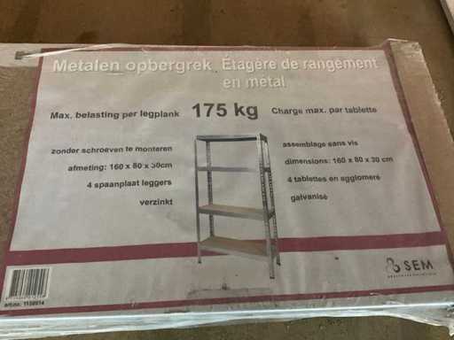Rack de stockage métallique SEM