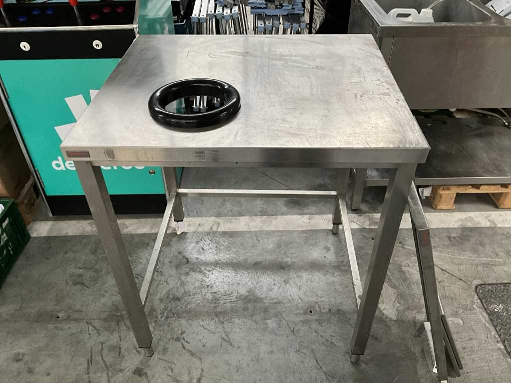 Stainless steel work table NOVAMETA