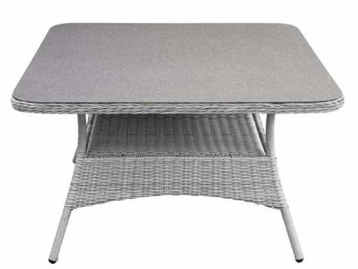 Dublin - Masă de grădină (115x115cm) (25x)