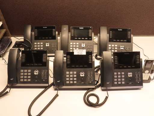 Yealink - SIP-T64U - Voip telefoon (6x)