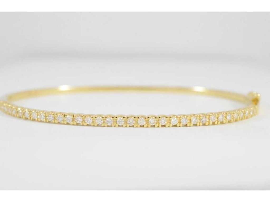 Gouden diamanten armband