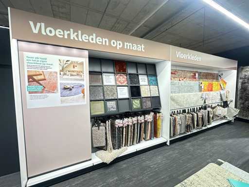 Präsentationswand 7 Meter "Teppiche"